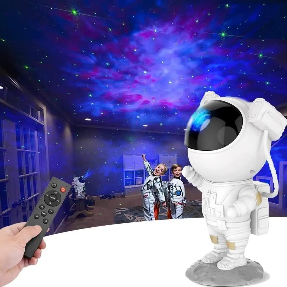 Astronaut Galaxy Projector - 360 Magnetic Head Rotation, Remote Control urm7tk-su