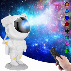 Astronaut Galaxy Projector - 360 Magnetic Head Rotation, Remote Control urm7tk-su