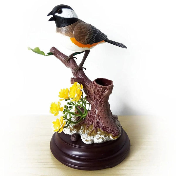 Birds Can Move - Pen Holders Pets Chirp for Home Decoration - Loopni